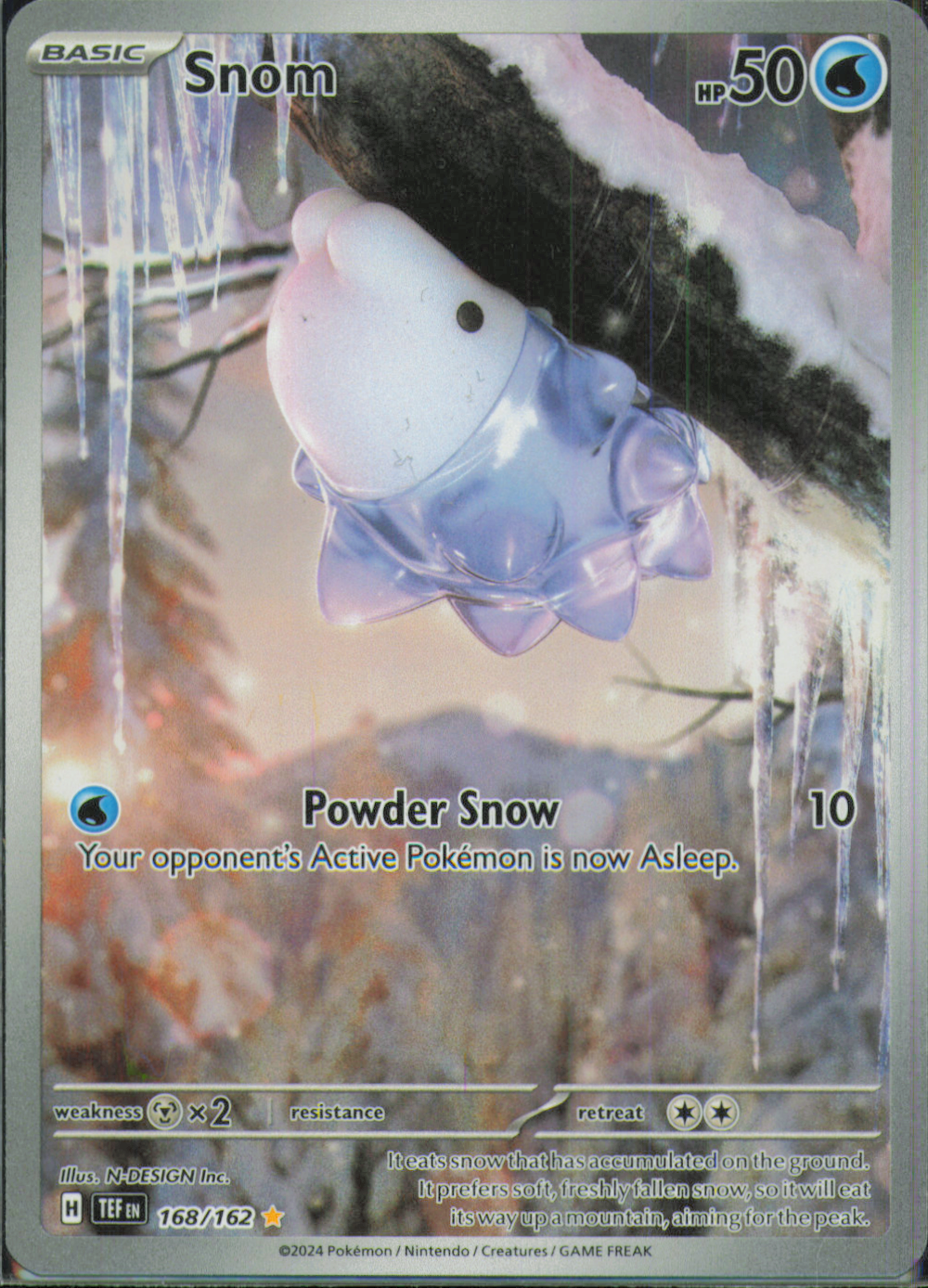 Snom Illustration Rare SV05: Temporal Forces 168/162 NM