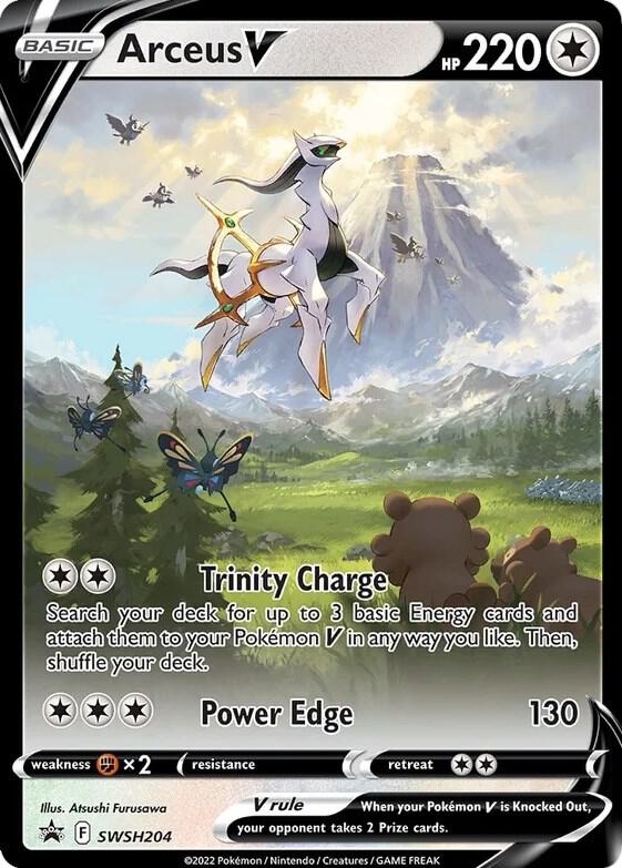 Arceus V Promo SWSH: Sword & Shield Promo Cards SWSH204 NM