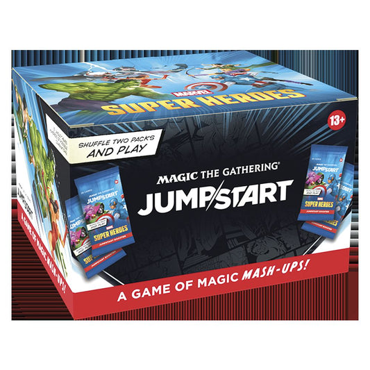 Magic: The Gathering - Marvel Super Heroes Jumpstart Booster Box - Pre-Order
