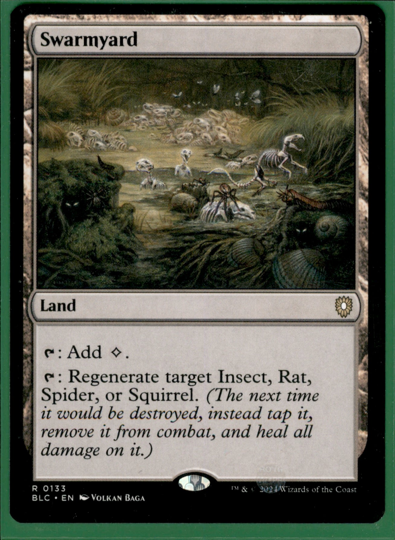 Swarmyard R Commander: Bloomburrow 133 NM