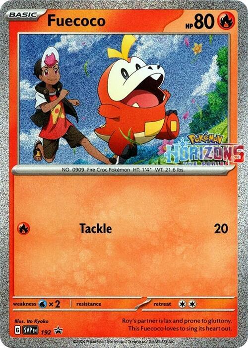 Fuecoco Promo SV: Scarlet & Violet Promo Cards 192 NM
