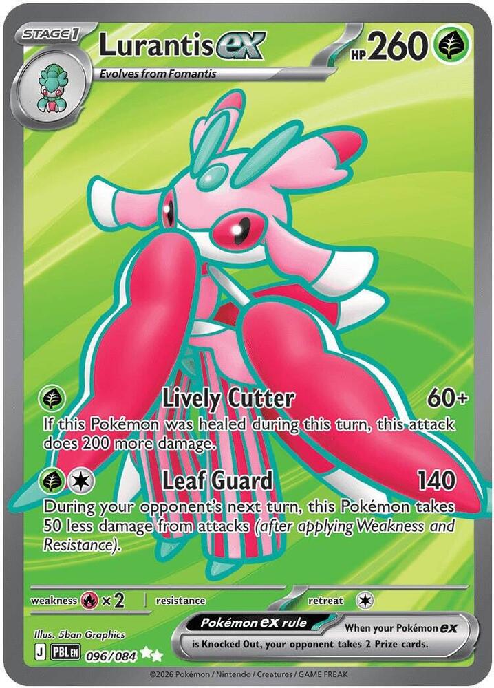 Lurantis ex Ultra Rare ME05: Pitch Black 096/084 NM