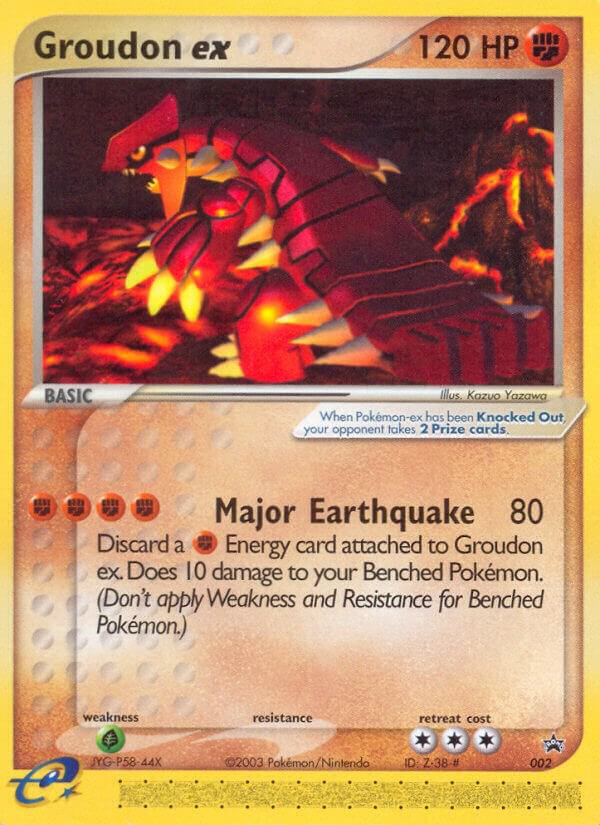 Groudon ex (Nintendo Power Magazine) Promo Nintendo Promos 002 MP