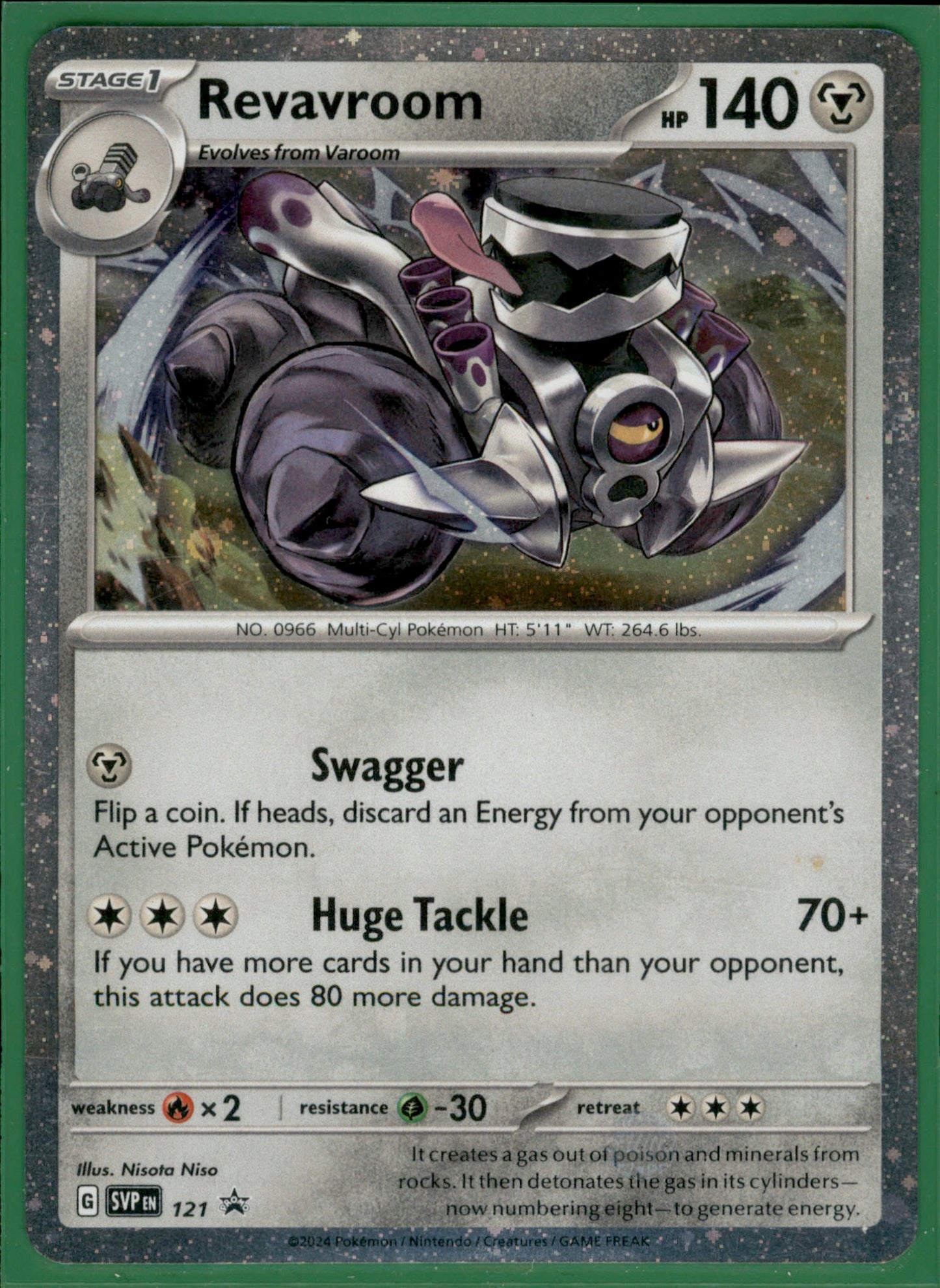 Revavroom - (Cosmos Holo) Promo SV: Scarlet & Violet Promo Cards 121 NM