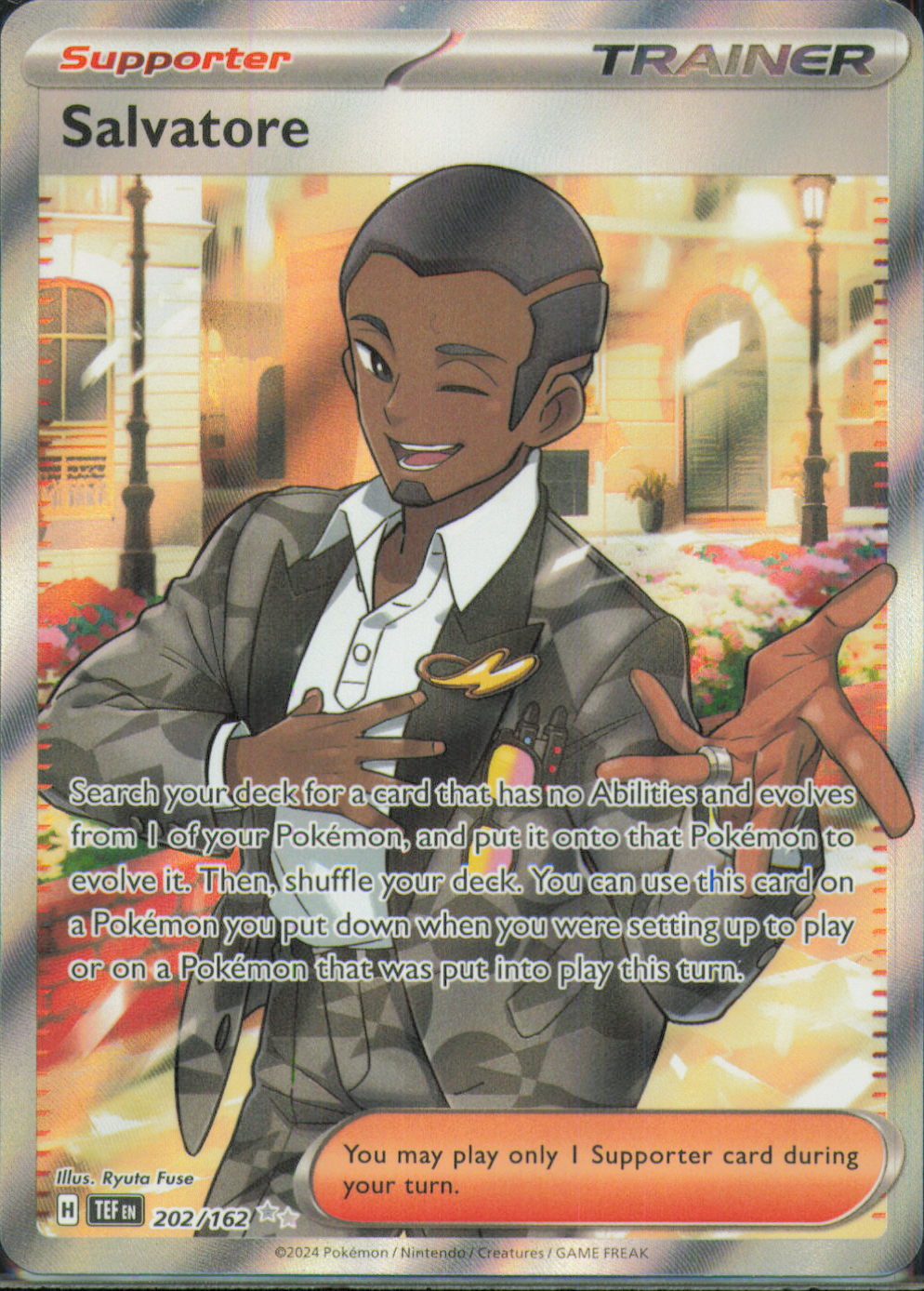 Salvatore Ultra Rare SV05: Temporal Forces 202/162 NM