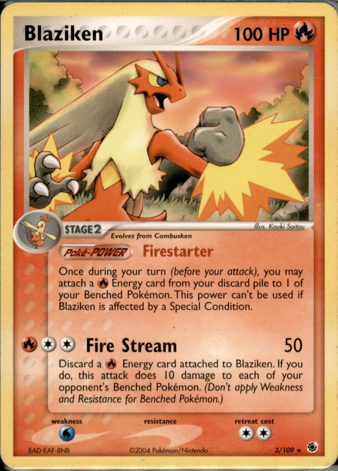 Blaziken (Holo) Holo Rare EX Battle Stadium 3 LP