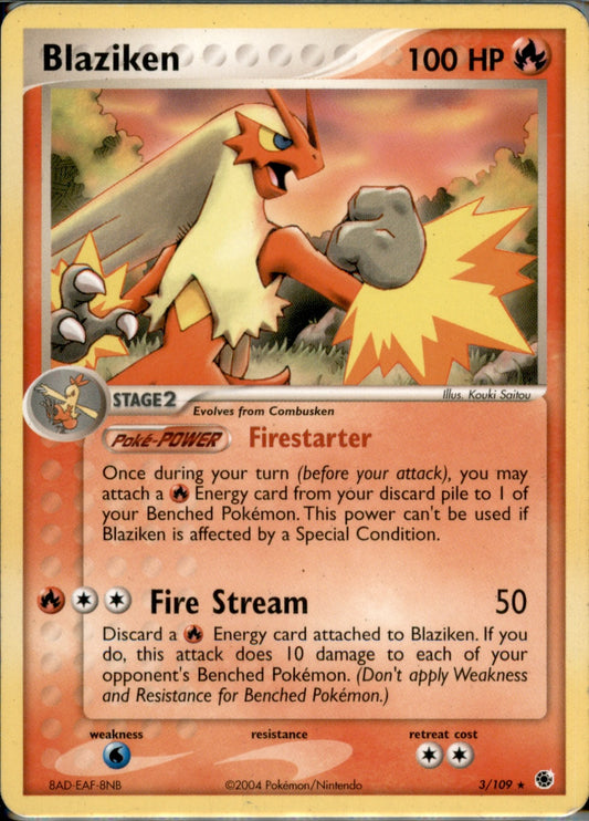 Blaziken (Holo) Holo Rare EX Battle Stadium 3 LP
