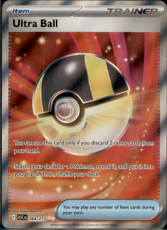 Ultra Ball Ultra Rare ME: Ascended Heroes 264/217 NM