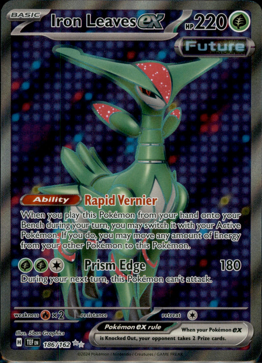 Iron Leaves ex Ultra Rare SV05: Temporal Forces 186/162 NM