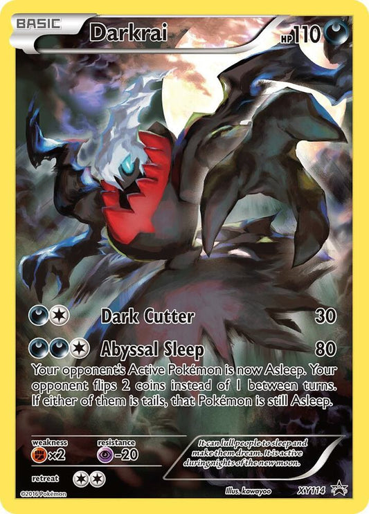 Darkrai Promo XY Promos XY114 NM (Back)