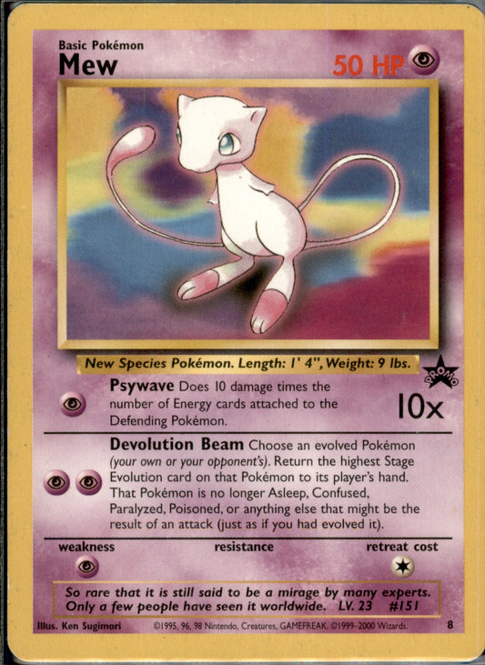 Mew (8) Promo WoTC Promo 08/53 NM
