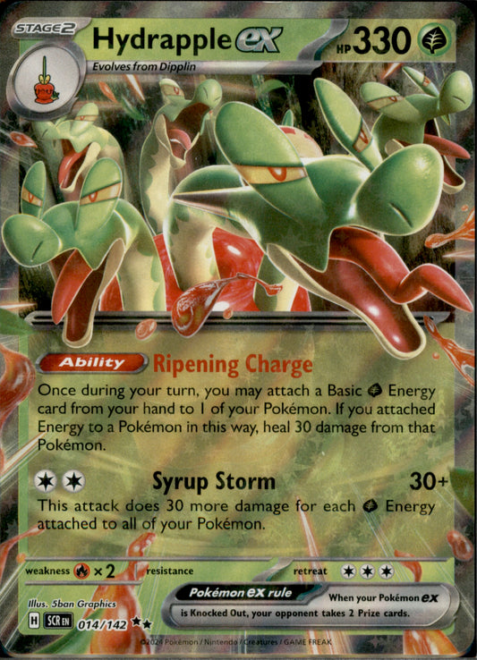 Hydrapple ex Double Rare SV: Prismatic Evolutions 011/131 NM
