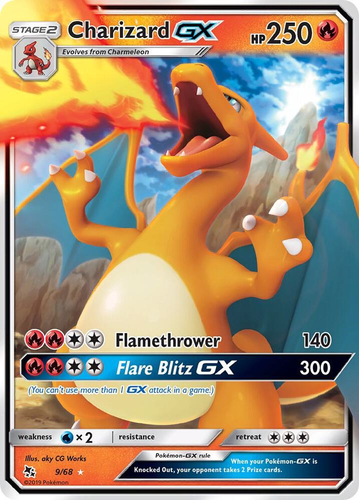 Charizard GX (#60 Charizard Stamped) Promo Battle Academy 009/068 NM