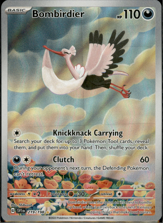 Bombirdier Illustration Rare SV01: Scarlet & Violet Base Set 219/198 NM