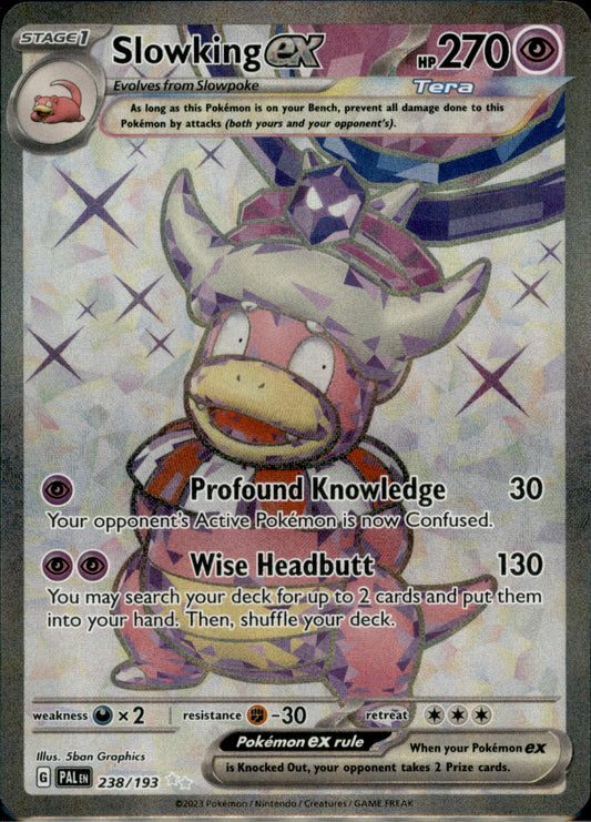 Slowking ex Ultra Rare SV02: Paldea Evolved 238/193 NM