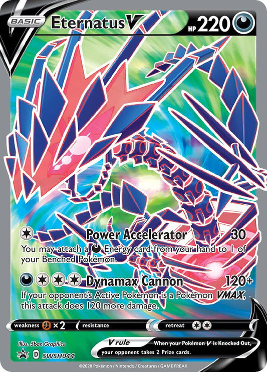 Eternatus V Promo SWSH: Sword & Shield Promo Cards SWSH044 NM