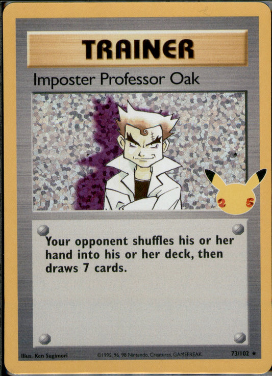 Imposter Professor Oak Classic Collection Celebrations: 73/102 NM
