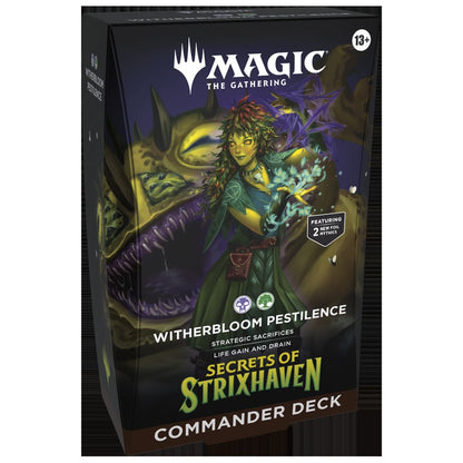 Magic: The Gathering - Secrets of Strixhaven - Full Commander Set