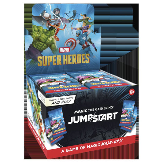 Magic: The Gathering - Marvel Super Heroes Jumpstart Booster Box - Pre-Order