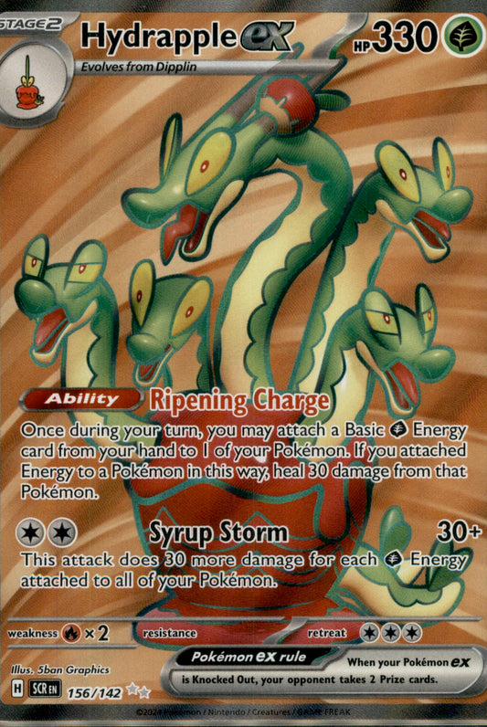 Hydrapple ex - Ultra Rare SV07: Stellar Crown 156/142 NM