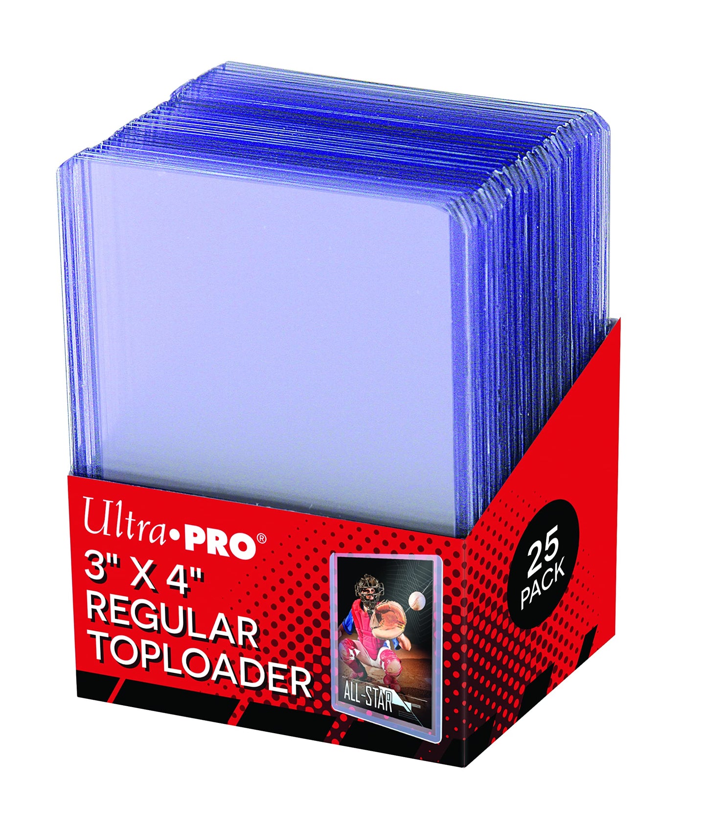 Ultra Pro 3” x 4” Regular Toploader