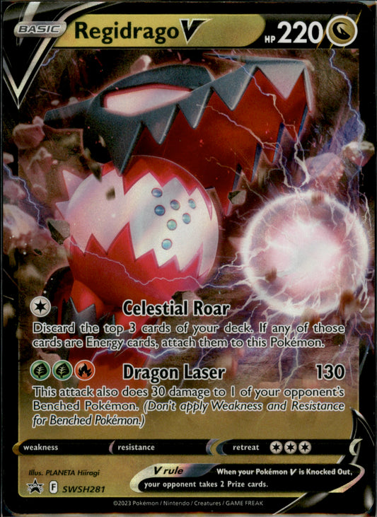 Regidrago V Promo SWSH: Sword & Shield Promo Cards SWSH281 NM