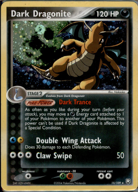 Dark Dragonite - (EX Team Rocket Returns) Holo Rare Deck Exclusives 015/109 NM
