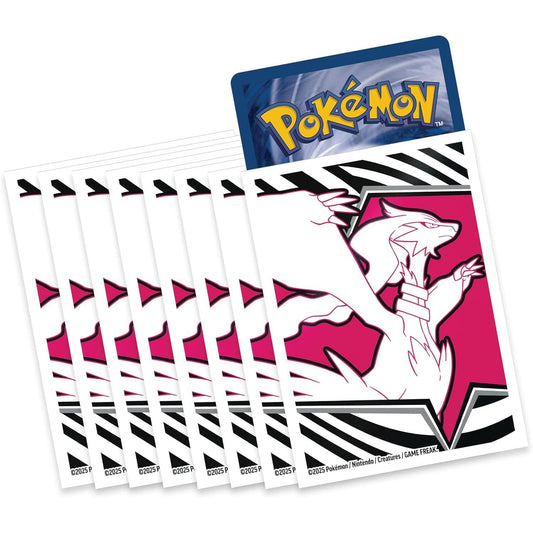 White Flare Card Sleeves 65 Pieces
