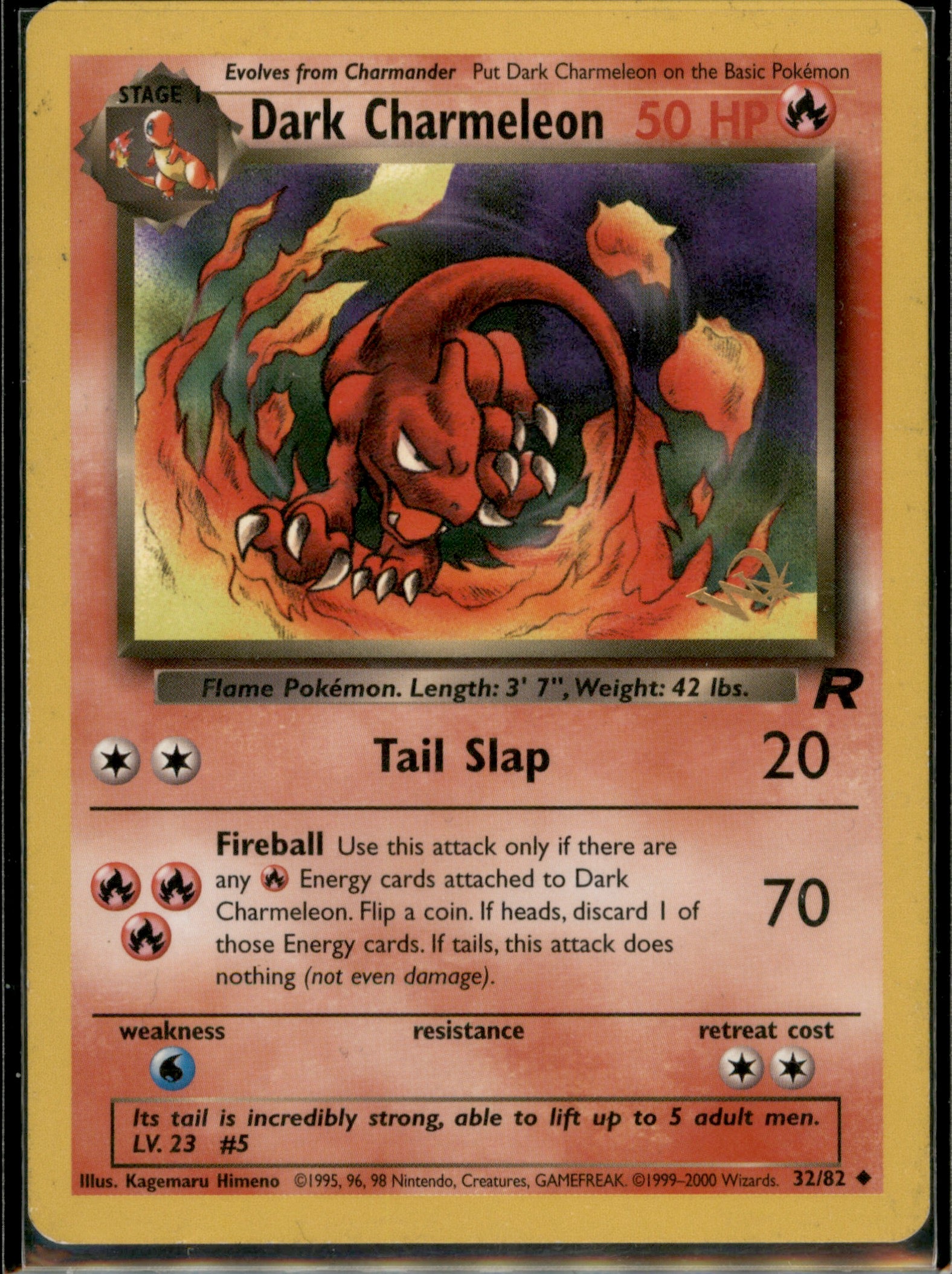 Dark Charmeleon [W Stamped] Promo WoTC Promo 32/82 NM