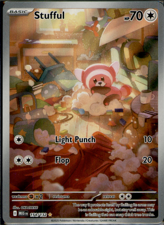 Stufful Illustration Rare ME01: Mega Evolution 154/132 NM