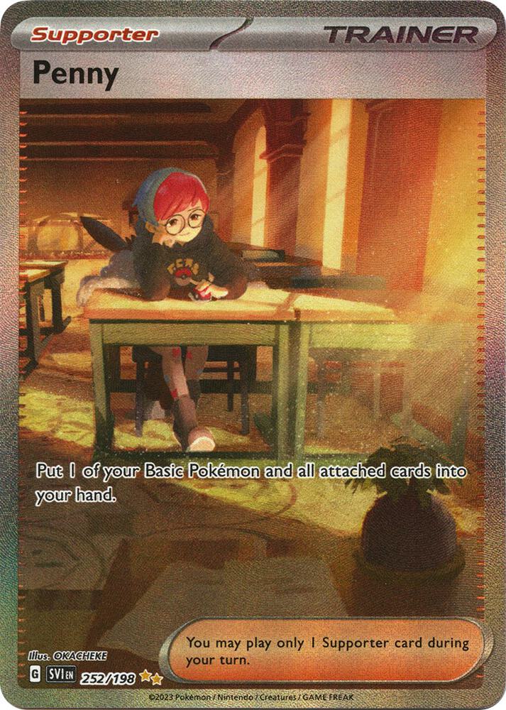 Penny Special Illustration Rare SV01: Scarlet & Violet Base Set 252/198 NM