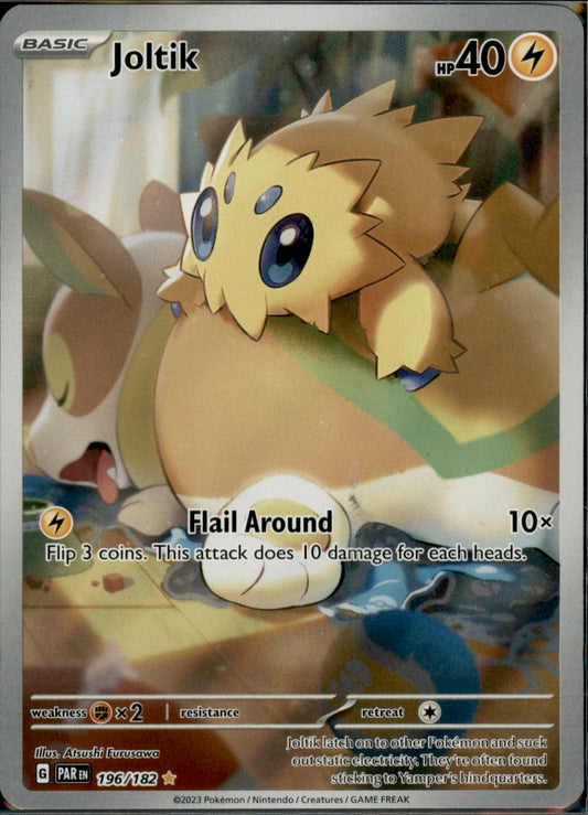 Joltik Illustration Rare SV04: Paradox Rift 196/182 NM