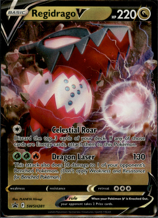 Regidrago V - Promo SWSH: Sword & Shield Promo Cards SWSH281 NM