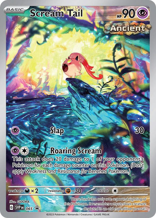 Scream Tail - Promo SV: Scarlet & Violet Promo Cards 065 NM (Back)