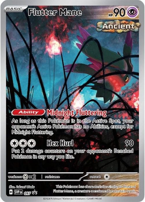 Flutter Mane - Promo SV: Scarlet & Violet Promo Cards 097 NM (Back)