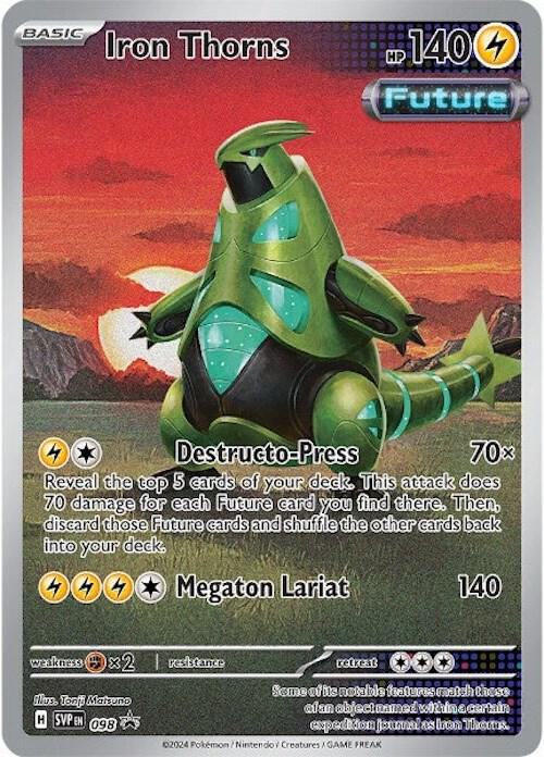 Iron Thorns - Promo SV: Scarlet & Violet Promo Cards 098 NM (Back)