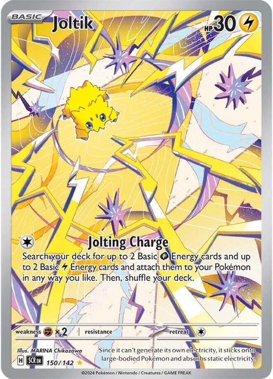 Joltik Illustration Rare SV07: Stellar Crown 150/142 NM