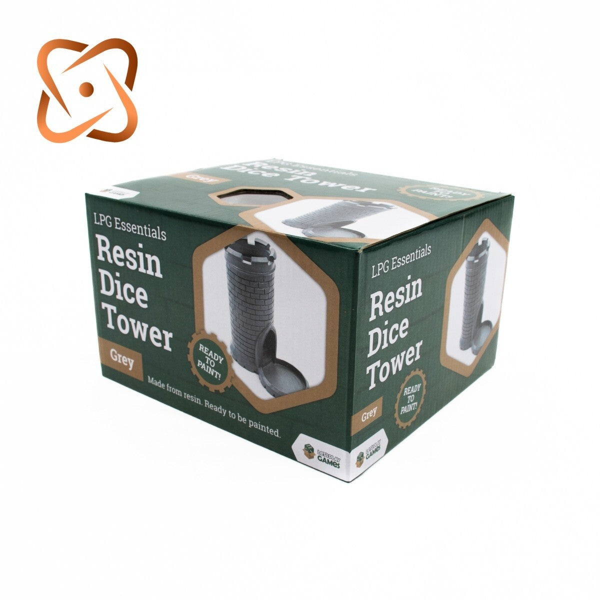 LPG Resin Dice Tower - Grey