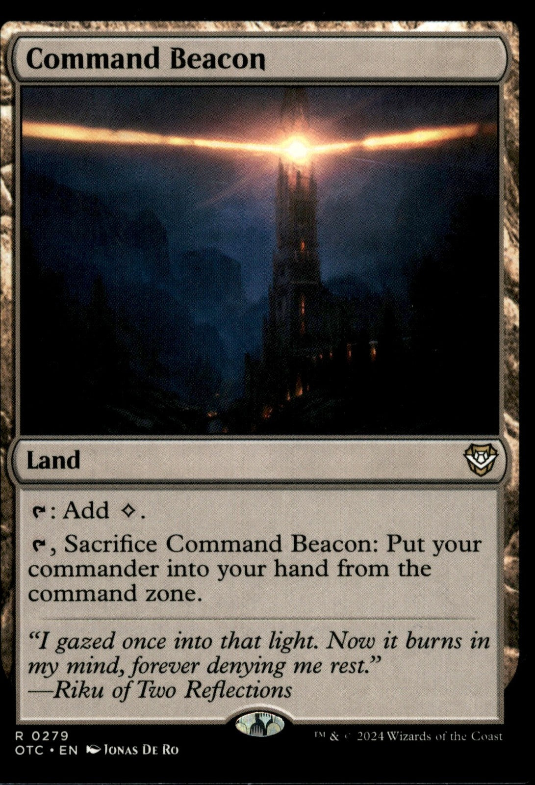 Command Beacon R Commander: Outlaws of Thunder Junction 056/342 NM