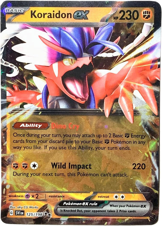Koraidon ex - Double Rare SV01: Scarlet & Violet Base Set 125/198 NM