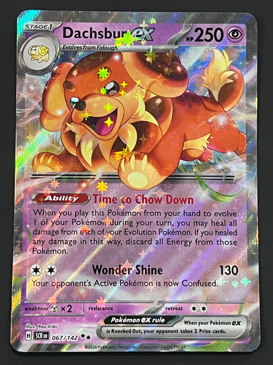 Dachsbun ex - Double Rare SV07: Stellar Crown 067/142 NM