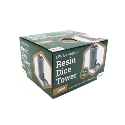LPG Resin Dice Tower - Grey