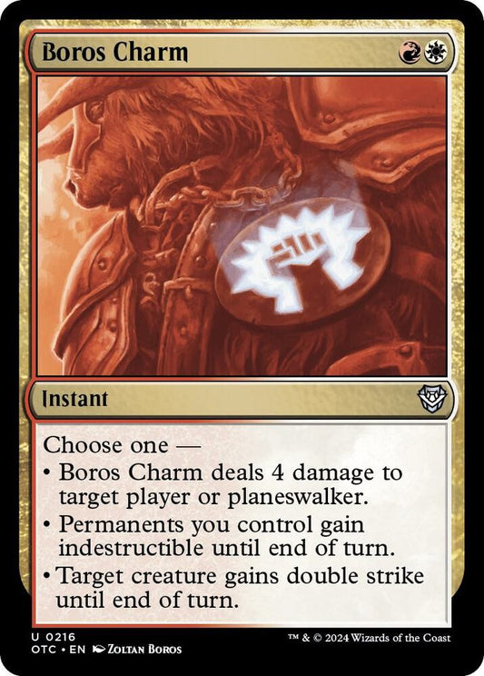 Boros Charm U Commander: Outlaws of Thunder Junction 216 NM