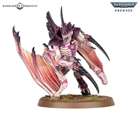 Warhammer - Leviathan - Tyranid - Monopose Winged Tyranid Prime