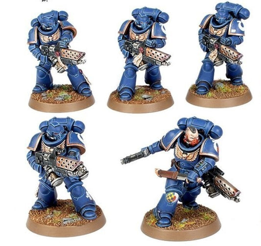 Warhammer - Leviathan - Space Marine - Monopose Infernus Marines