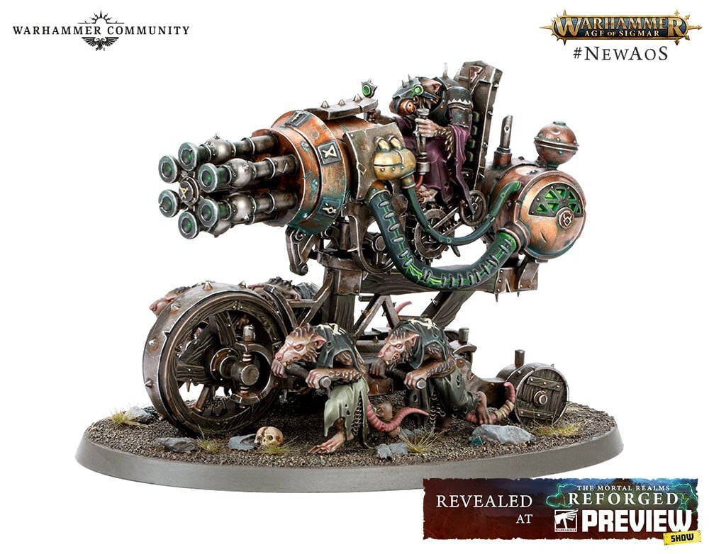 Age of Sigmar - Skaventide - Skaven - Ratling Warpblaster