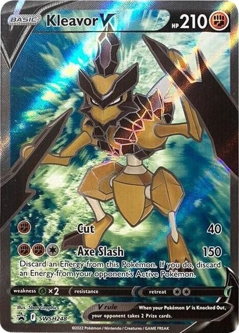 Kleavor V (Full Art) - Promo SWSH: Sword & Shield Promo Cards SWSH248 NM