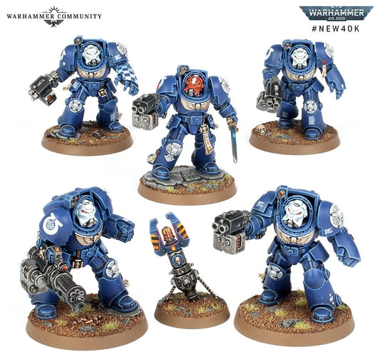Warhammer - Leviathan - Space Marine - Monopose Terminators