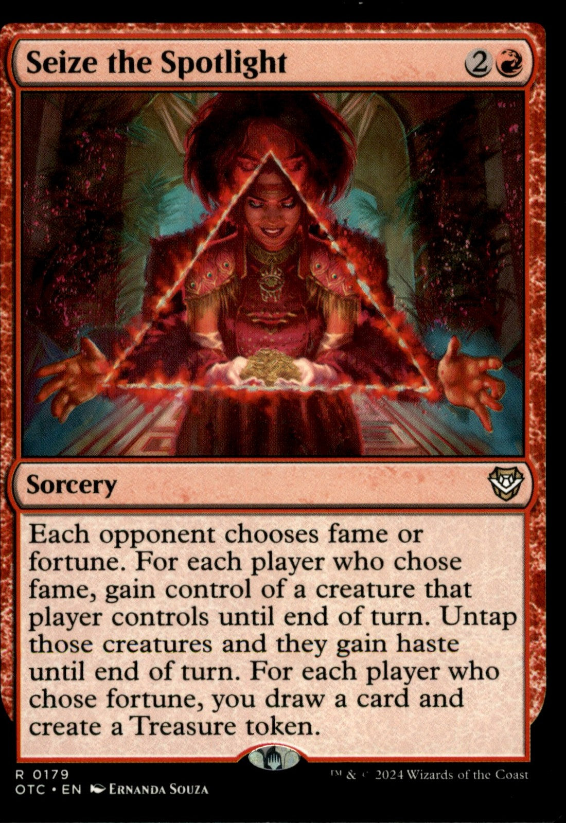 Seize the Spotlight R Commander: Outlaws of Thunder Junction 179 NM