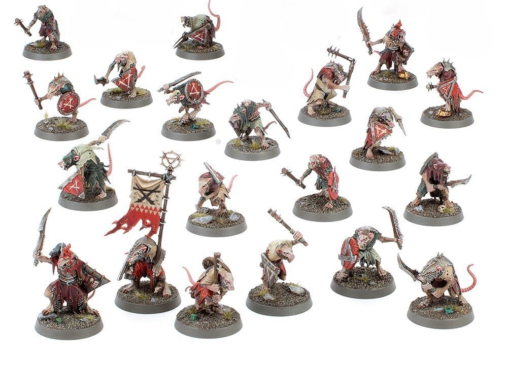Age of Sigmar - Skaventide - Skaven - Clanrats x20